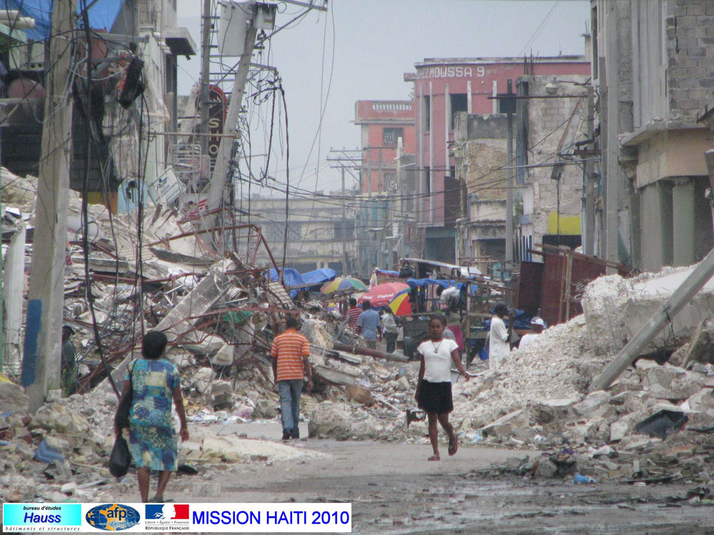 BET Hauss en mission à Haïti - Situation 5 mois après le séisme